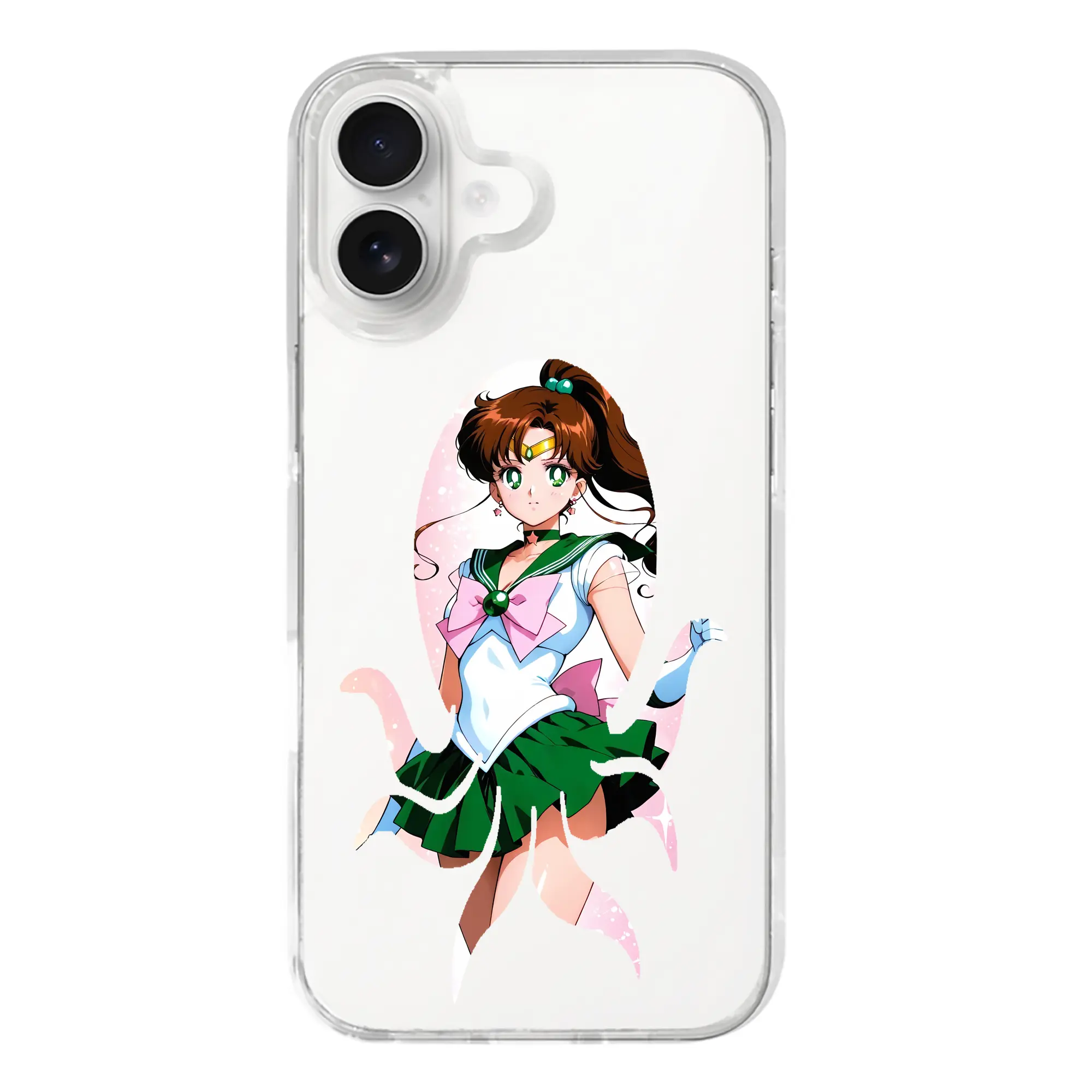 美少女戦士セーラームーン グッズ 木野 まこと - iPhone 17シリーズ 透明スマホケース – 薄型・耐衝撃・精密フィット保護カバー